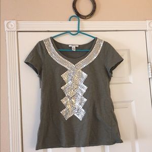 Green Sequin Top Green Sequin Top