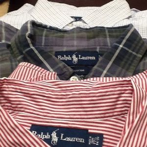 (SPECIAL BUNDLE) Ralph Lauren L/S shirts, 6