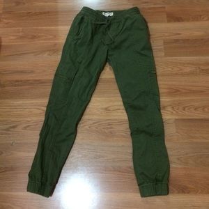 Green joggers!!