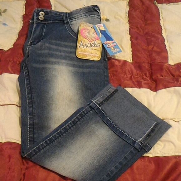 NWT Angel Jeans capris
