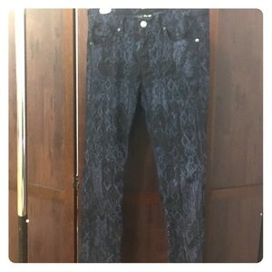 BDG midrise Twig Angle Tribal Print Denim