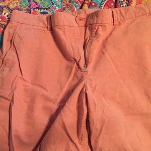 Orange Gap boyfriend roll up shorts size 12