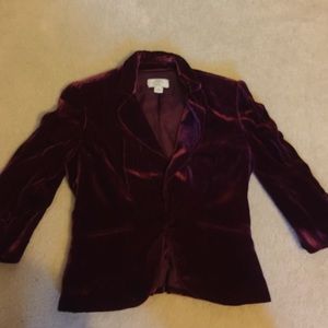 Ann Taylor Velveteen Jacket