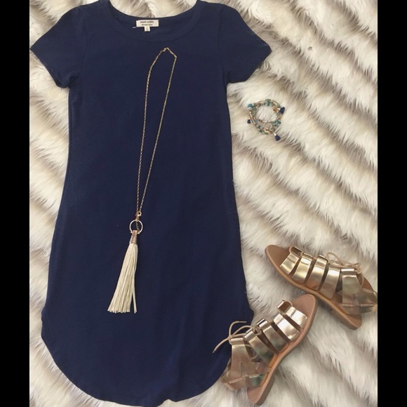 Dresses & Skirts - ‼️S O L D ‼️.   TUNIC DRESS: NAVY