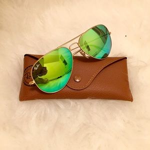 Ray ban aviator flash lenses