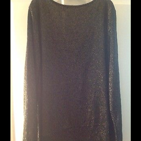 Plus NY COLLECTION Rhinestone Cowl Neck Sweater~3X - Picture 2 of 4