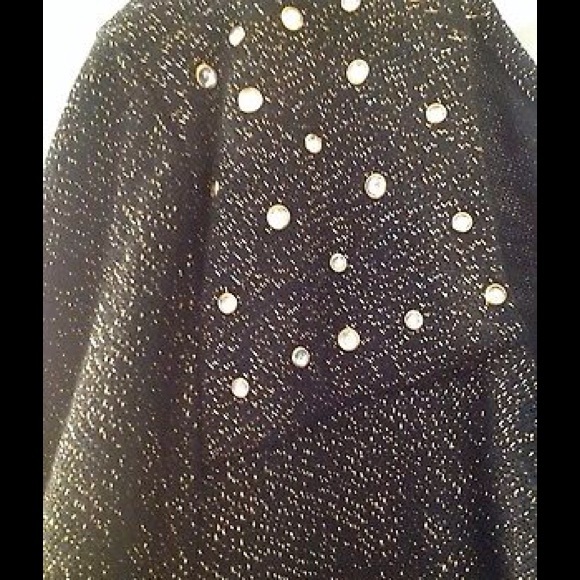 Plus NY COLLECTION Rhinestone Cowl Neck Sweater~3X - Picture 3 of 4