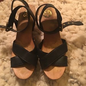 Tory Burch platform wedges