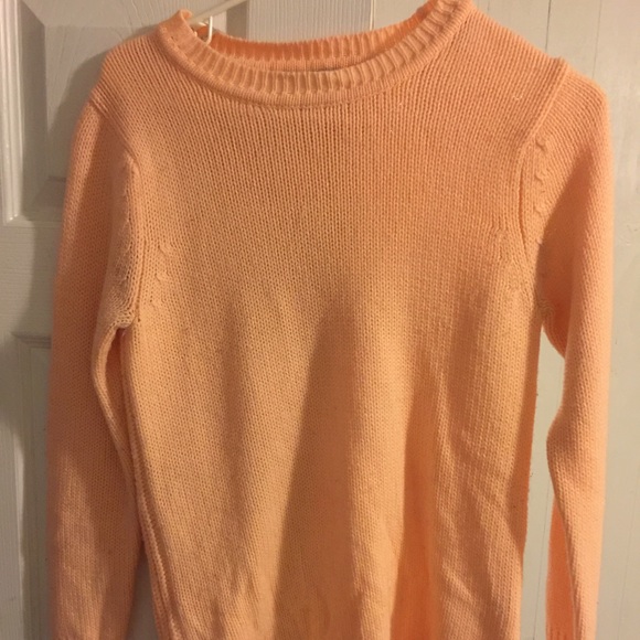 Peach sweater