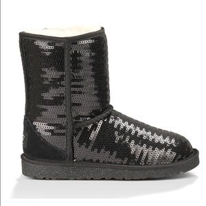 Kids Classic Short Sparkles Boot