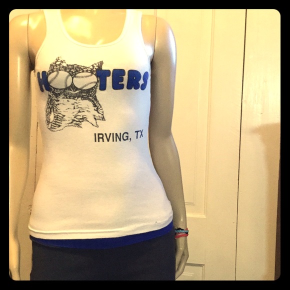 American Apparel Bleacher Babe Hooters Tank🦉New!