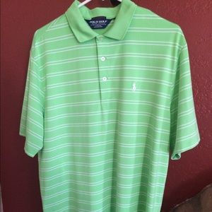Ralph Lauren men's green golf polo shirt