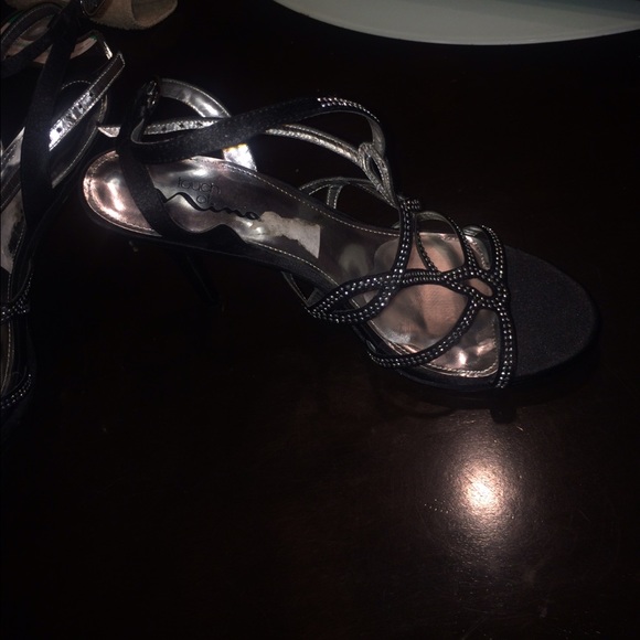 Black heels