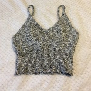 Sweater Crop Top