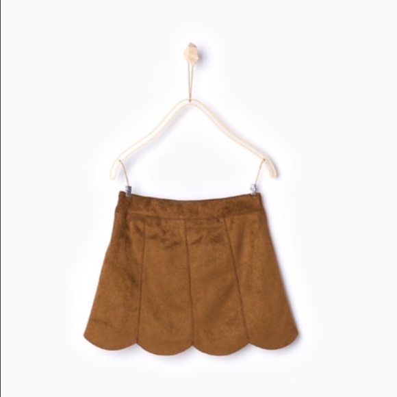 SPRING SALE New Zara Suede Skirt
