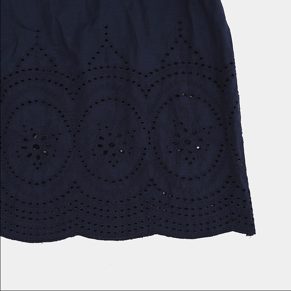 Navy off shoulder top - Picture 3 of 4