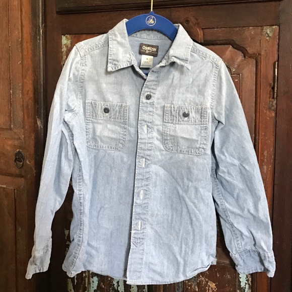 Boys denim shirt size 6 yrs.