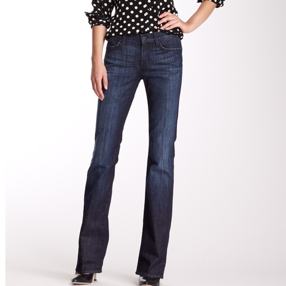 7 For All Mankind mid rise bootcut denim jeans 27