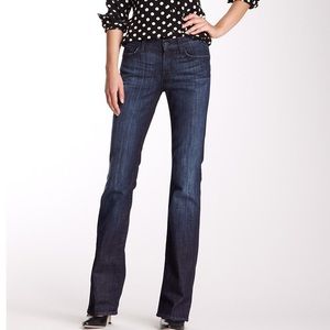7 For All Mankind mid rise bootcut denim jeans 27