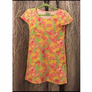 Lilly Pulitzer tiki cotton dress