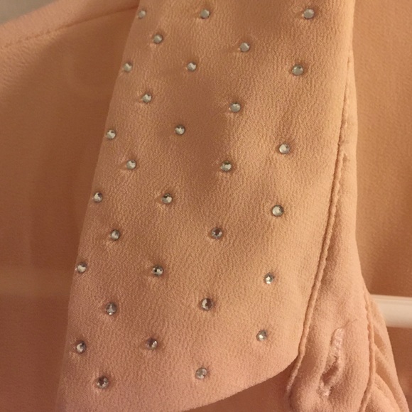 Pink button down blouse - Picture 2 of 3