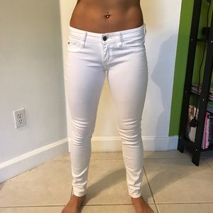 Hollister Co white jeans size 1