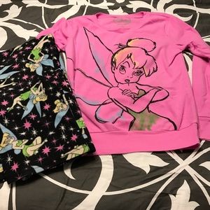 Tinker Bell Fleece Pajama Set