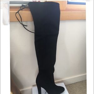 Steve Madden Suede Knee High Boots
