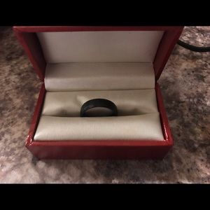 NEW Black Tungsten Carbide Ring