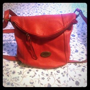 BOC red crossbody bag