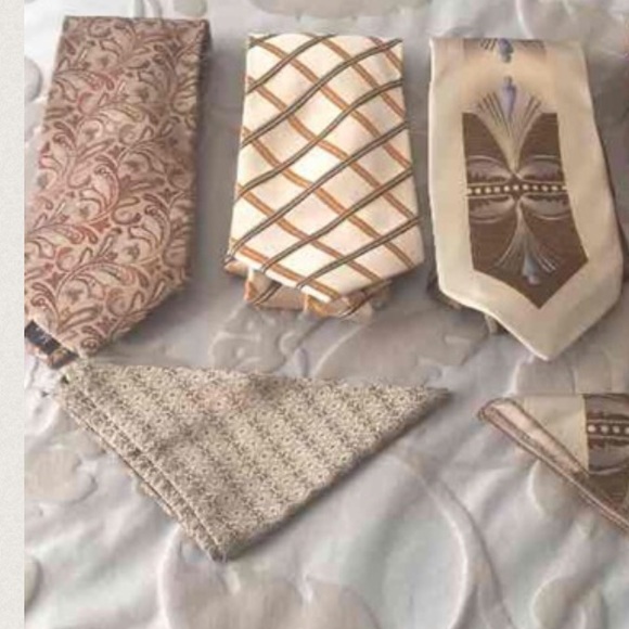Men's ties Bundle and Handkerchiefs