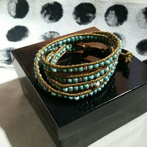 Beaded wrap bracelet jewlery