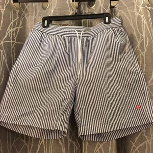 Men's Brooks Brothers seersucker swim trunks