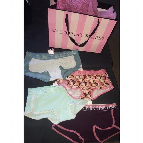 PINK Victoria's Secret Other - PINK Logo Boyshorts