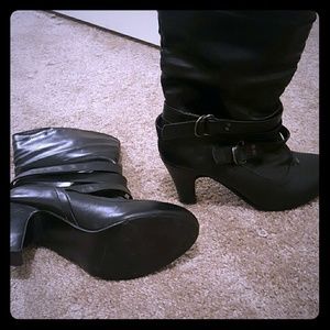 Black boots