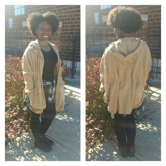 ✌SOLD✌Free People Anorak Poncho - Picture 4 of 4