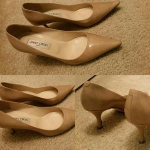 Jimmy Choo Nude Shoes