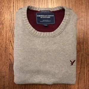 American Eagle Ribbed Knit Sweater