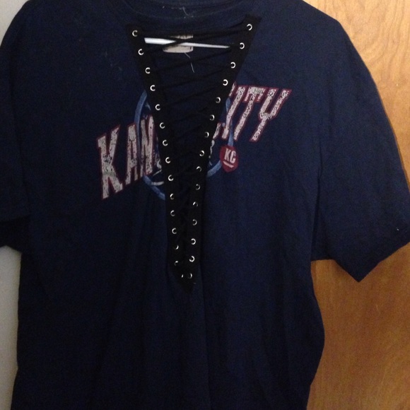 LF Furst of a Kind Lace Up Top