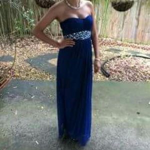 Royal Blue Dress