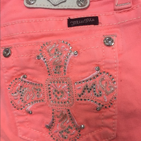 Miss Me pink skinny jeans
