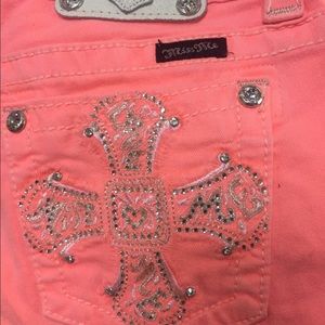 Miss Me pink skinny jeans