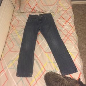 Junior boys blue jeans