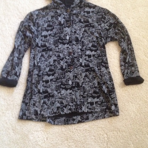Chico's jacket with hood