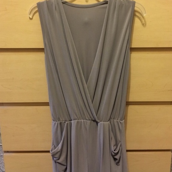 Taupe full length jumpsuit from Italy NWT