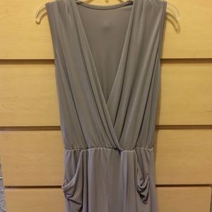 Taupe full length jumpsuit from Italy NWT
