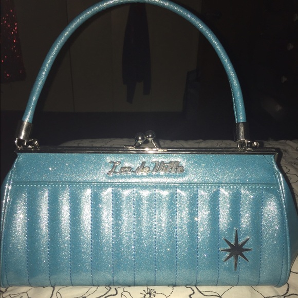 Lux De Ville Purse Turquoise