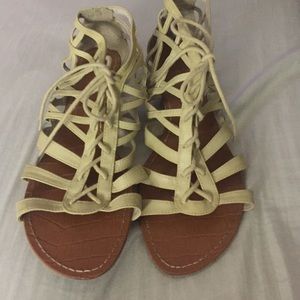 Cute small wedge sandals