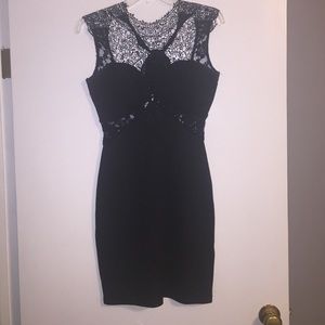 Beautiful black dress. Worn once.
