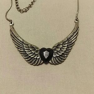 *DONATING SOON* Flying Heart Statement Necklace